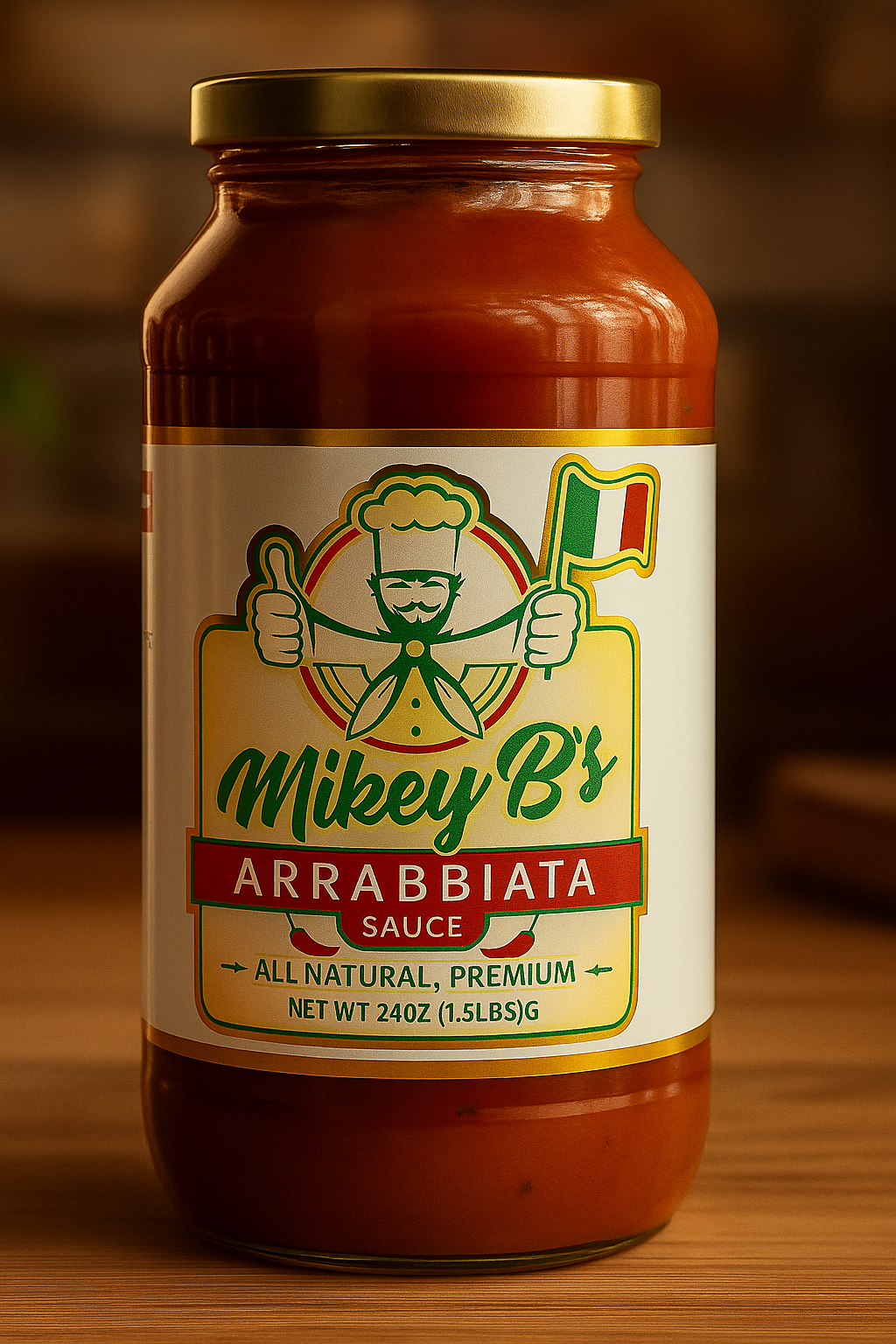Mikey B's 32oz Arrabiata Sauce