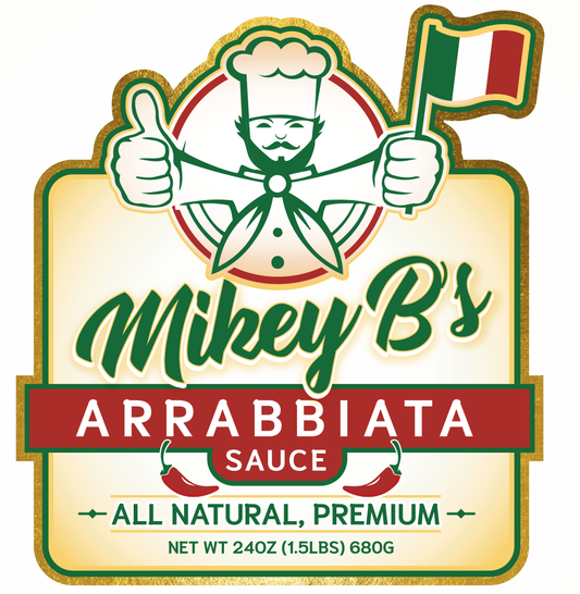 Mikey B's 32oz Arrabiata Sauce