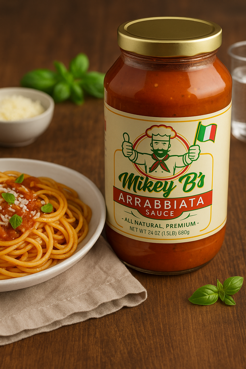 Mikey B's 32oz Arrabiata Sauce