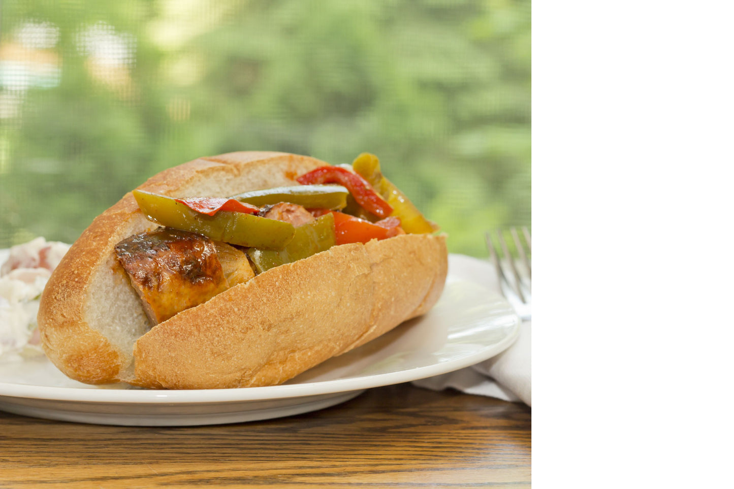 Sausage & Pepper Sandwich